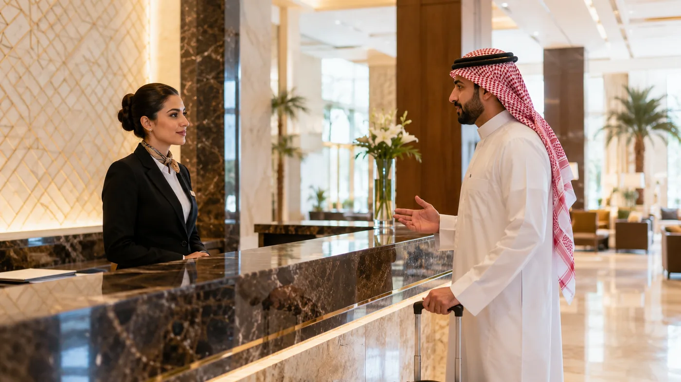 استعادة رضا الضيف — المستوى المهني