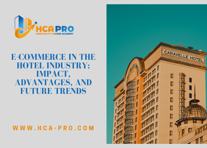 e-commerce has had a significant impact on the hotel industry, changing the way hotels operate and how customers plan and book their travel. E-commerce has made it easier for customers to find and compare hotel options, and has increased competition in th