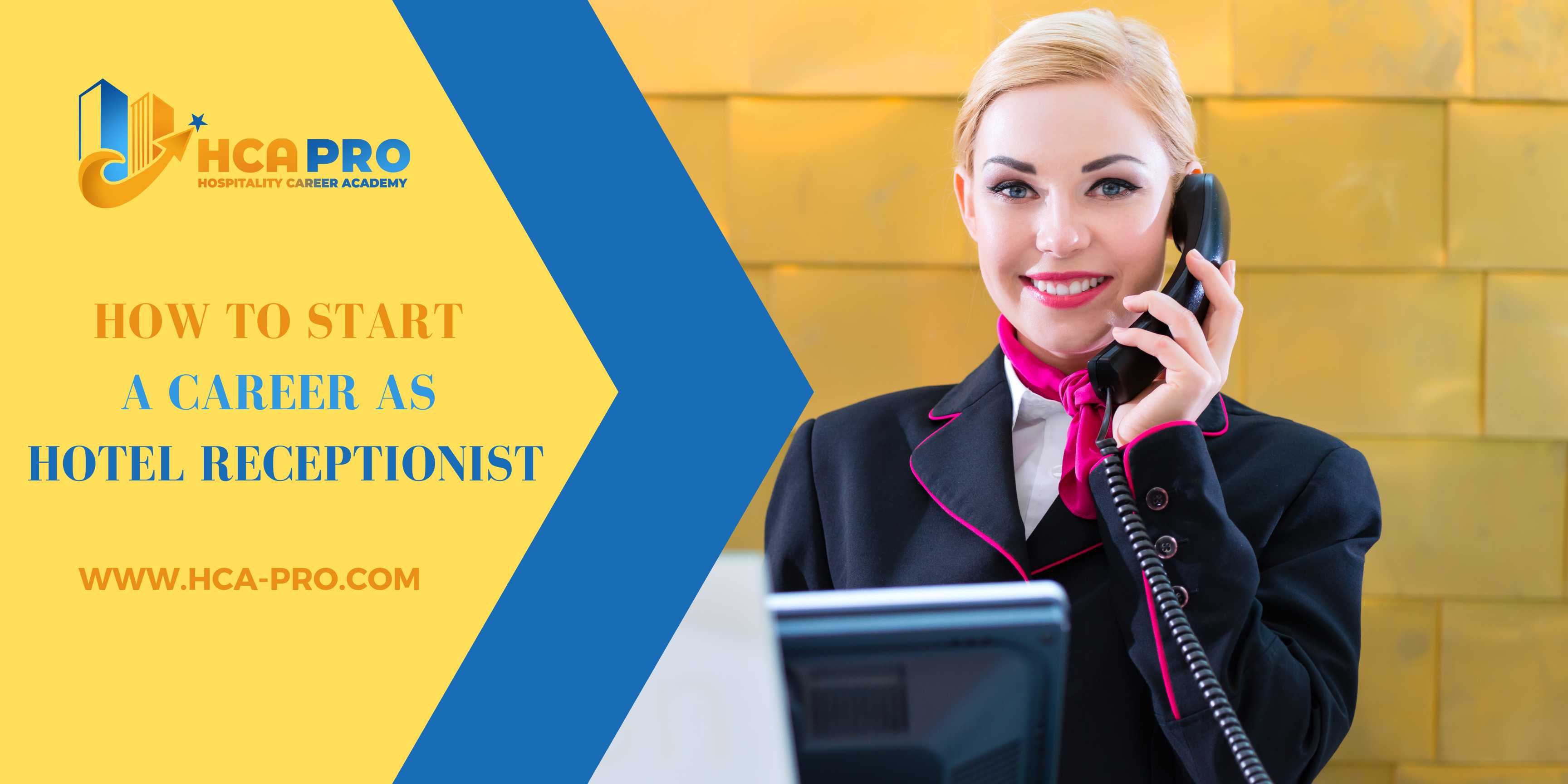 A hotel receptionist is a customer service representative who works at the front desk of a hotel. Their primary responsibilities include checking guests in and out, answering phone calls and emails, taking reservations, and handling guest inquiries and re