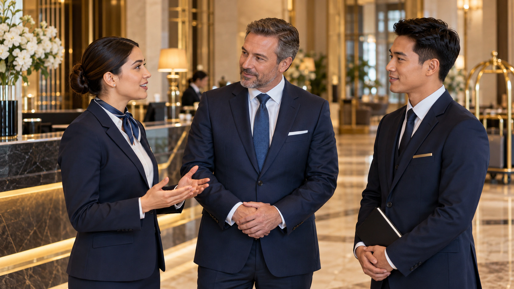 Front Office Leadership Practice: 12 Scenarios with Explained Answers